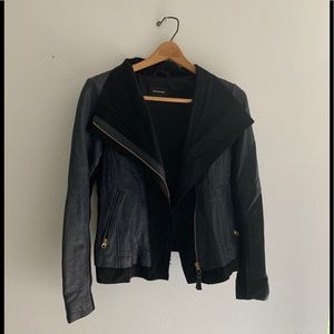 Leather Moto Jacket
